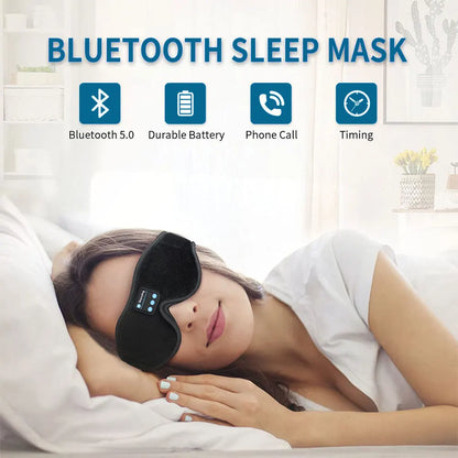 Bluetooth 3D Sleep Eye Mask Headphones 🎧😴