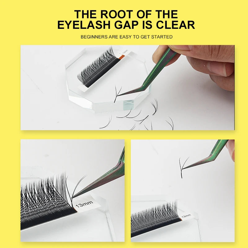 YY Shape Lash – Extensions – Black & Brown, C/D Curl✨