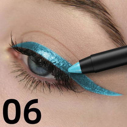 Metallic Eyeliner Pen – – Waterproof, Shimmer, High-Pigment (10-Color )✨