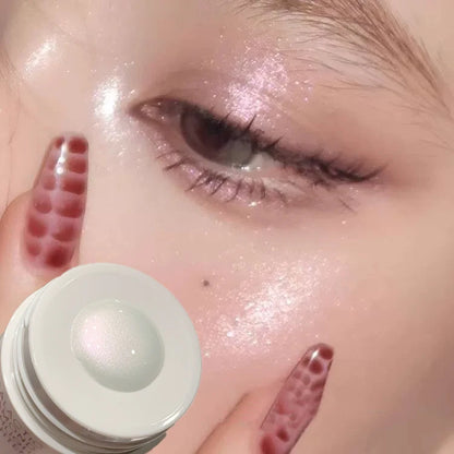 Pearlescent Liquid Highlighter – – Diamond Glow Body & Face Shimmer✨
