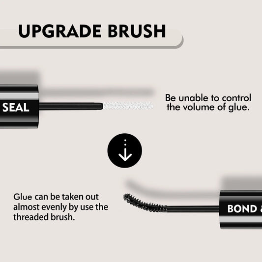Clear Lash Glue – – Bond & Seal, Waterproof Quick-Dry Adhesive✨