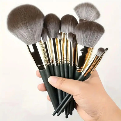 Professional Makeup Brush – Set – Soft Fluffy Foundation, Powder, Eyeshadow &amp; Kabuki Blending Brushes✨
