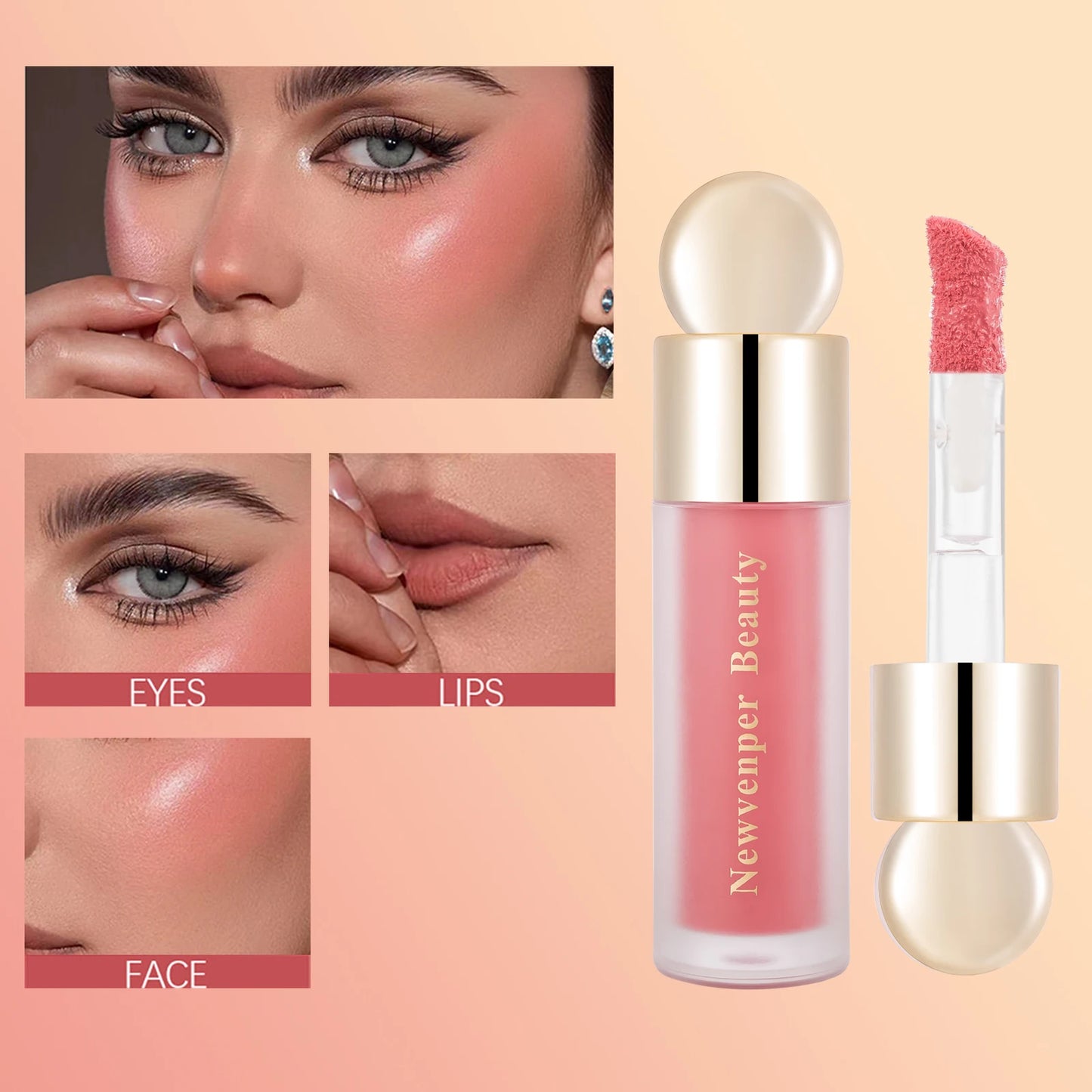 Face & Body – Liquid Highlighter, Blush & Contour Set✨