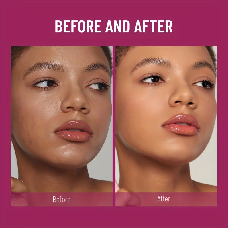 Sponge Head Liquid – Concealer Foundation – Long-Lasting Moisturizing Coverage✨
