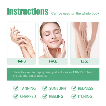 Ouohe Aloe Vera – After-Sun Repair Gel✨