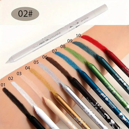 10-Color Luxury Gel – Eyeliner Pen Set – Waterproof Long-Lasting Eye, Lip &amp; Concealer Pencils✨