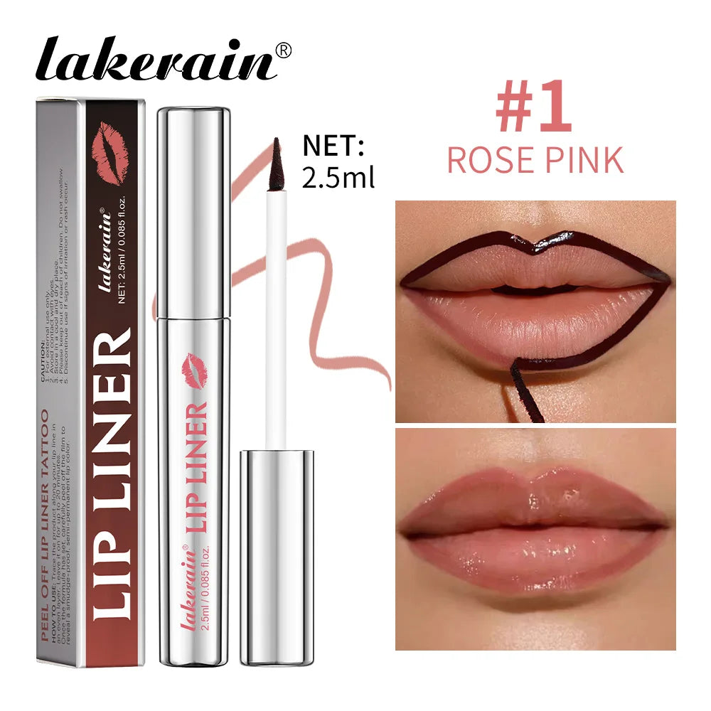 Peel-Off Lip Liner – Stain Pencil – Long-Lasting Waterproof Matte Lip  Tattoo✨