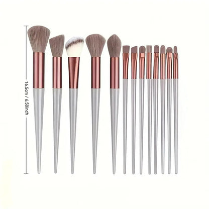 Professional Makeup Brush – Set – Soft Fluffy Foundation, Powder, Eyeshadow &amp; Kabuki Blending Brushes✨