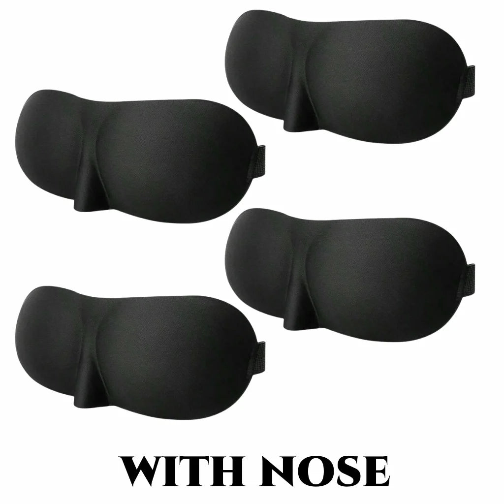 3D Contoured Sleep Mask – 100% Light Blocking Eye Mask😴✨