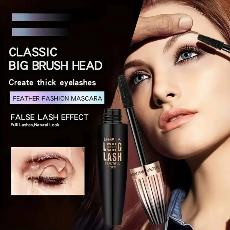 4D Waterproof Mascara – Volumizing, Lengthening & Curling Lash Mascara✨