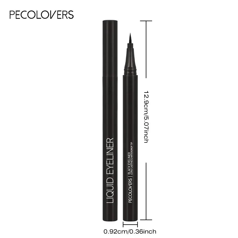 Precision Eyeliner & – Brow Pen Set – Waterproof, Quick-Dry (5Pcs)✨