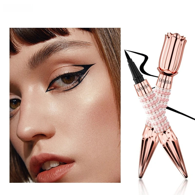Yanqina Precision Liquid – Eyeliner – Waterproof, Quick-Dry, Long-Lasting Black✨