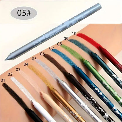 10-Color Luxury Gel – Eyeliner Pen Set – Waterproof Long-Lasting Eye, Lip &amp; Concealer Pencils✨