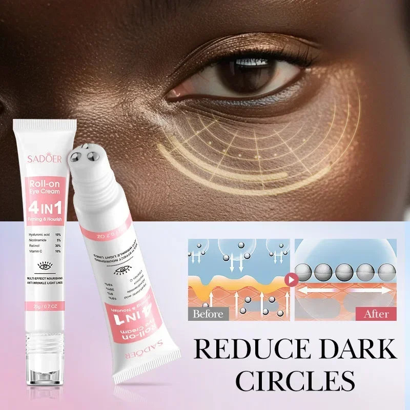 Sadoer 4-In-1 Roll-On – Eye Serum✨