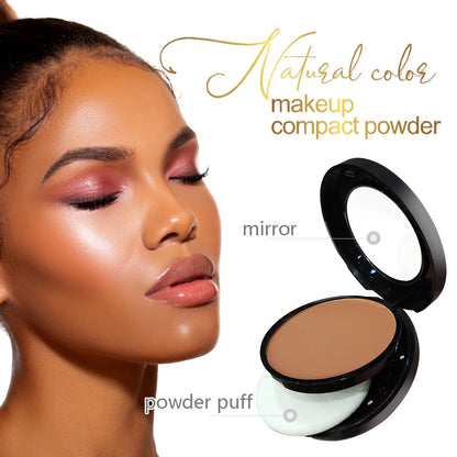 Dark Bronzing Face Powder – Oil Control Contour Foundation✨