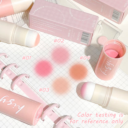 Velvet Mist Blush – Stick – Long-Lasting Cream Blush For Lips & Cheeks, Natural Korean-Style Glow✨