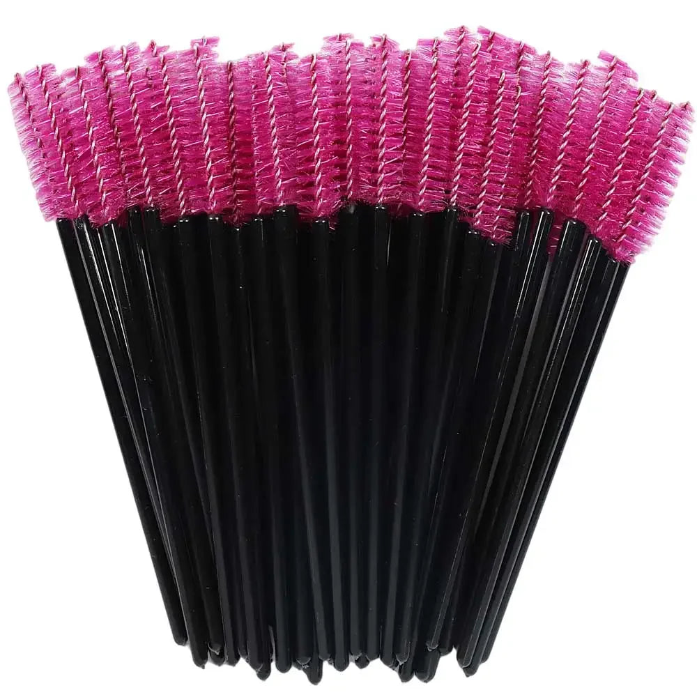 Disposable Eyelash & – Eyebrow Brushes – Crystal Handle Mascara Wands✨