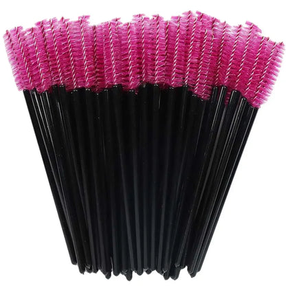 Disposable Eyelash & – Eyebrow Brushes – Crystal Handle Mascara Wands✨
