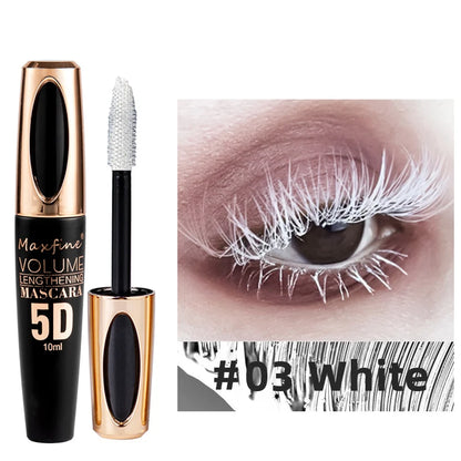 Silk Mascara 5D– Waterproof Lengthening &amp; Volumizing Black Lash Mascara✨