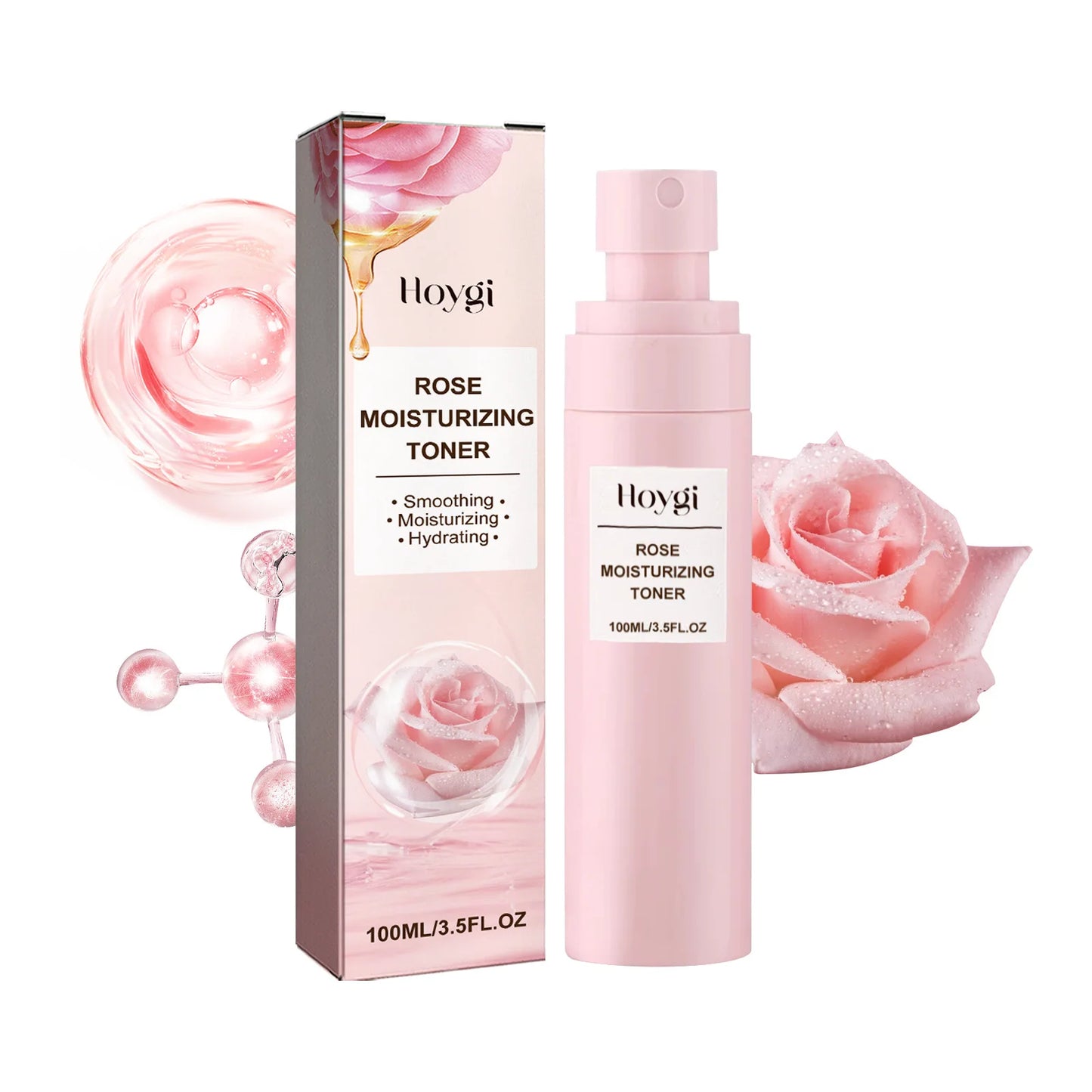 Rose Toner Water Spray – Korean Skincare Mist✨