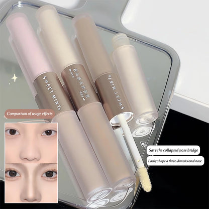 Double-Ended Liquid Contour – & Highlighter Stick – Long-Lasting Natural Face  Sculpting &amp; Brightening Makeup✨