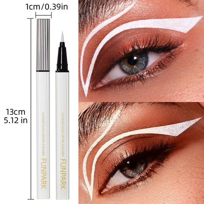 White Matte Liquid – Eyeliner – Waterproof, Long-Lasting Precision Pen✨
