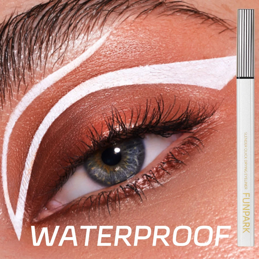 White Matte Liquid – Eyeliner – Waterproof, Long-Lasting Precision Pen✨