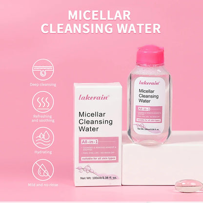 Mild Micellar Cleansing – Water – All-In-One Gentle Makeup Remover✨