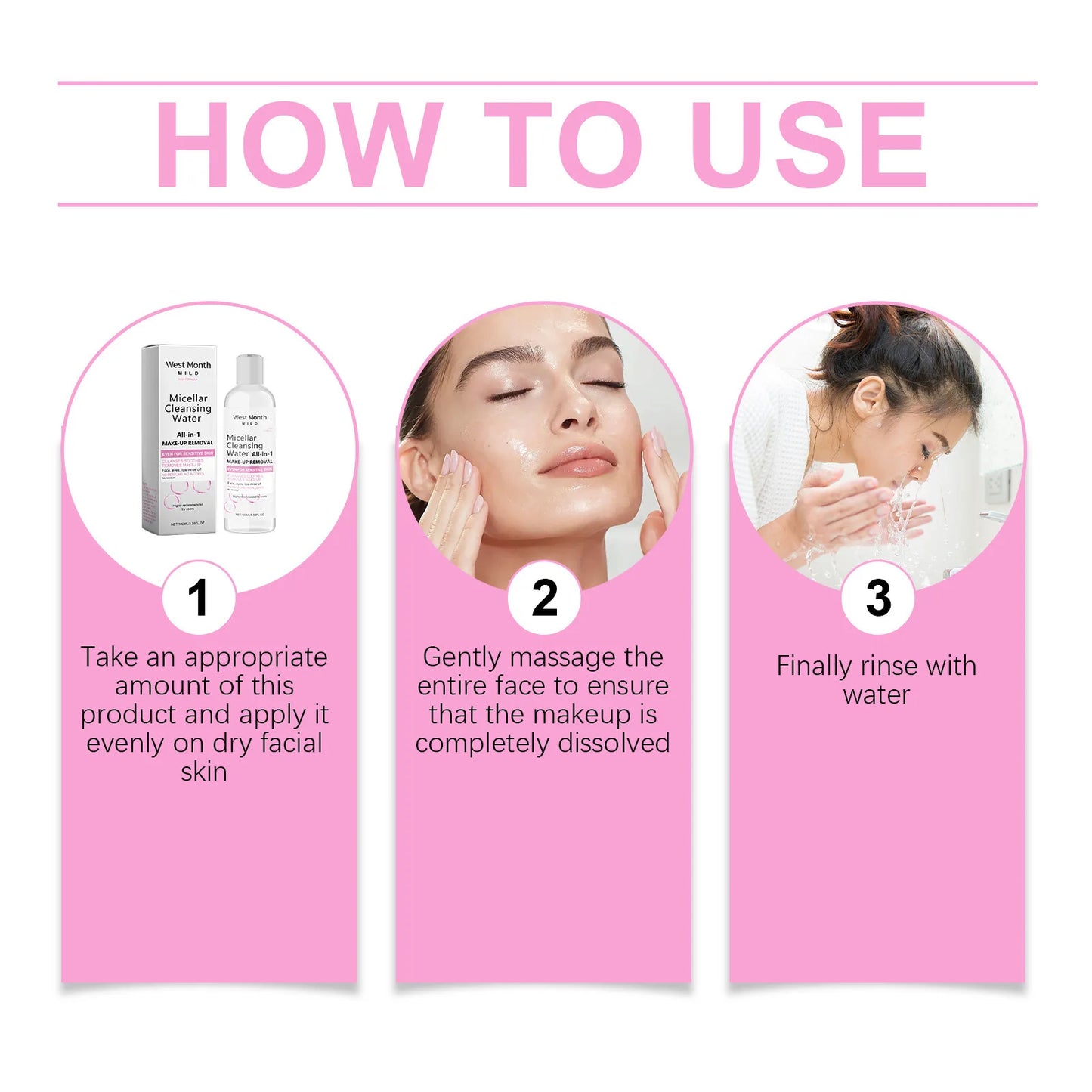 Micellar Water - Deep  Cleanser – Hydrating Makeup Remover✨