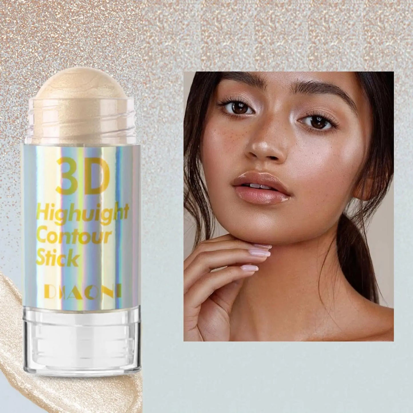 6-Color Face Contour – & Highlighter Stick Set – Cream Bronzer, Concealer &amp; Shimmer Brightening Makeup Kit✨