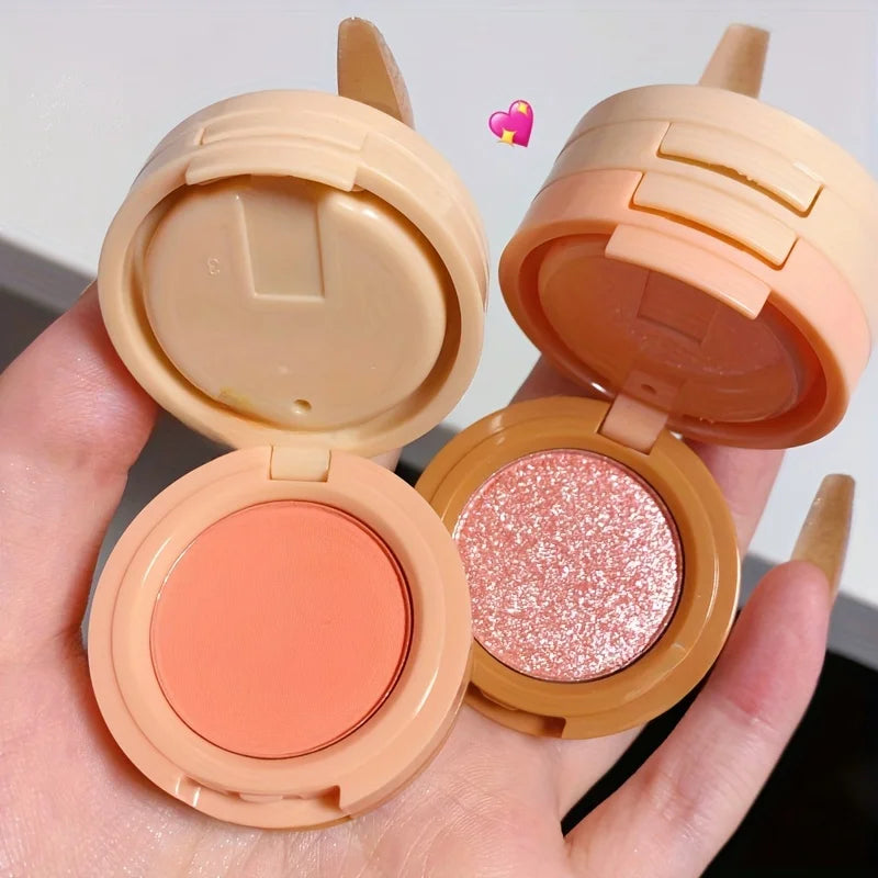 3-In-1 Makeup Palette – – Blush, Contour & Highlighter With Matte Pearlescent Shimmer✨