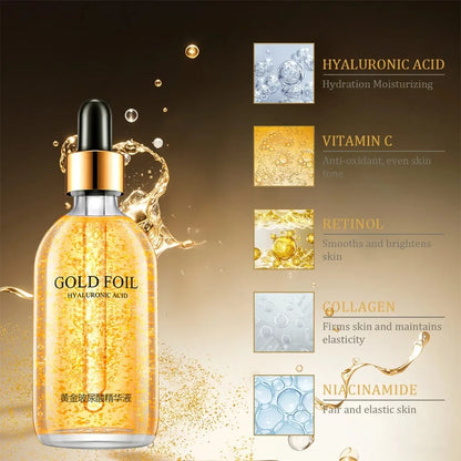 24K Gold Hyaluronic Acid & Niacinamide Face Serum ✨