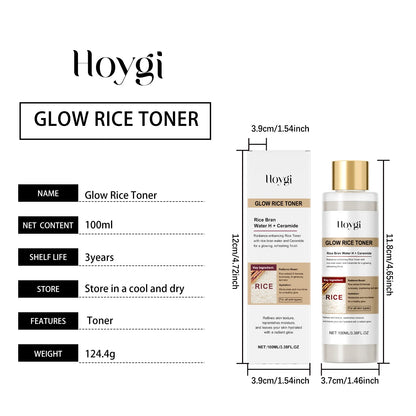 Glow Rice Toner – – Hydrating, Balancing & Pore-Refining Care✨
