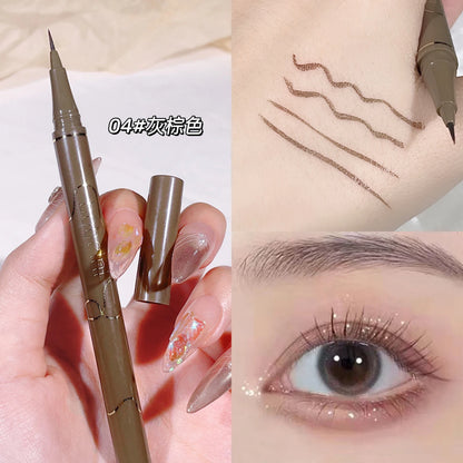 Slim Brown Liquid – Eyeliner – Waterproof, Smudge-Proof, Long-Lasting✨