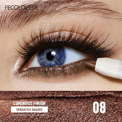 Luxury Waterproof Eyeshadow – Stick – High-Pigment Shimmer, Glitter & Matte Eye Crayon✨