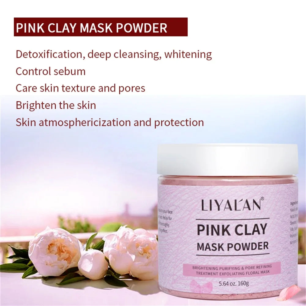Pink Clay Mask Powder✨