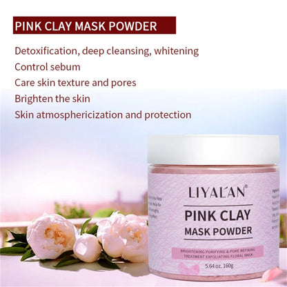 Pink Clay Mask Powder✨