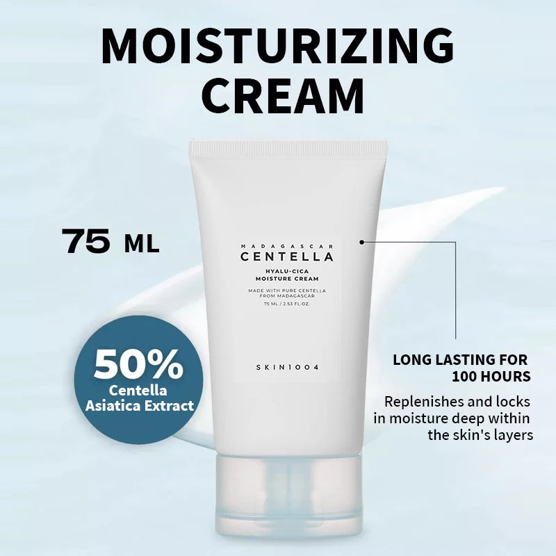 Hyalu-Cica Moisture Cream & SPF50+ Water-Fit Sun Serum – Korean Skincare