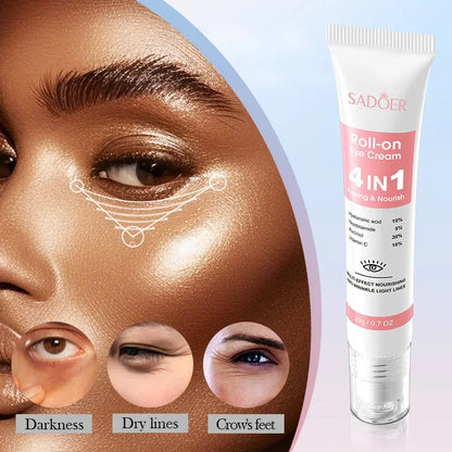 Sadoer 4-In-1 Roll-On – Eye Serum✨