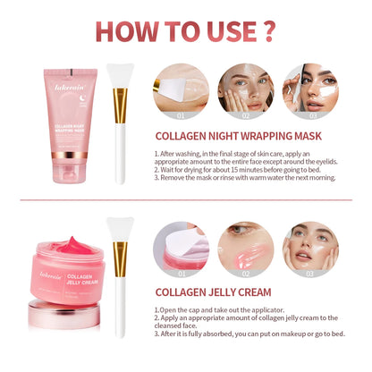 Collagen Jelly Cream – Overnight Mask✨