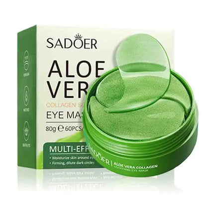 Aloe Vera Collagen Eye Patches – Hydrating & Firming Under Eye Mask✨