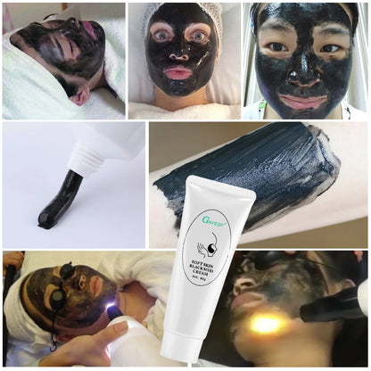 Carbon Gel Black – Face Cream Mask🖤✨