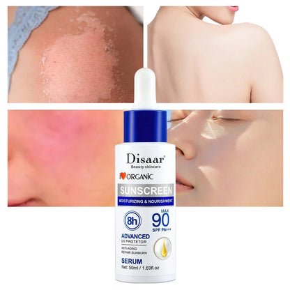 Disaar Spf 90 – Sunscreen Serum – Long-Lasting Uv Protection Essence✨