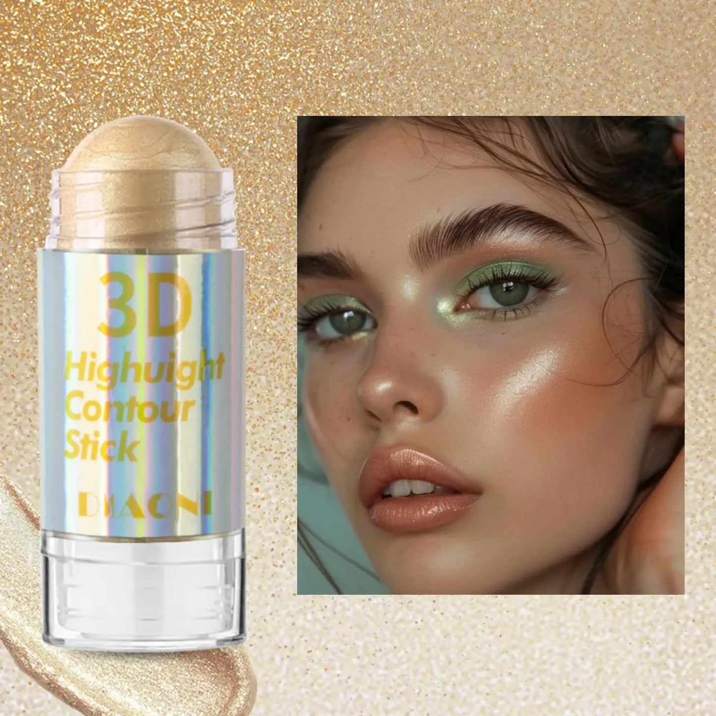 6-Color Face Contour – & Highlighter Stick Set – Cream Bronzer, Concealer &amp; Shimmer Brightening Makeup Kit✨