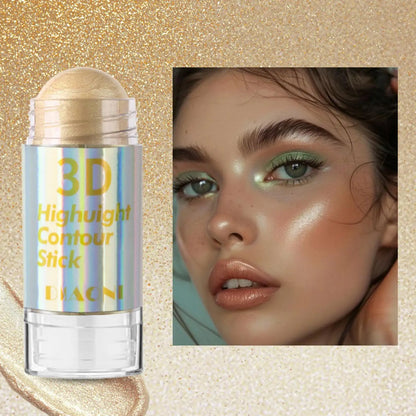 6-Color Face Contour – & Highlighter Stick Set – Cream Bronzer, Concealer &amp; Shimmer Brightening Makeup Kit✨