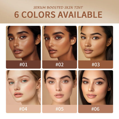 Waterproof Skin Tint Stick – Nourishing Tinted Serum Foundation Balm with Contour & Glow Finish✨