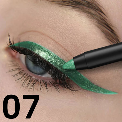 Metallic Eyeliner Pen – – Waterproof, Shimmer, High-Pigment (10-Color )✨
