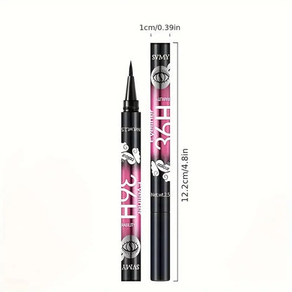 12 Pcs Luxury – Black Liquid Eyeliner Pen Set – Waterproof✨