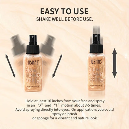 4-Color Liquid Body – Highlighter – Glow Contour & Brightening Luminizer✨