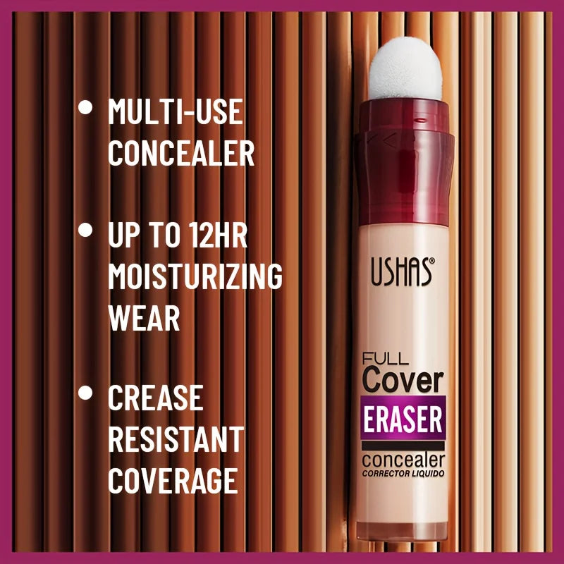 Sponge Head Liquid – Concealer Foundation – Long-Lasting Moisturizing Coverage✨